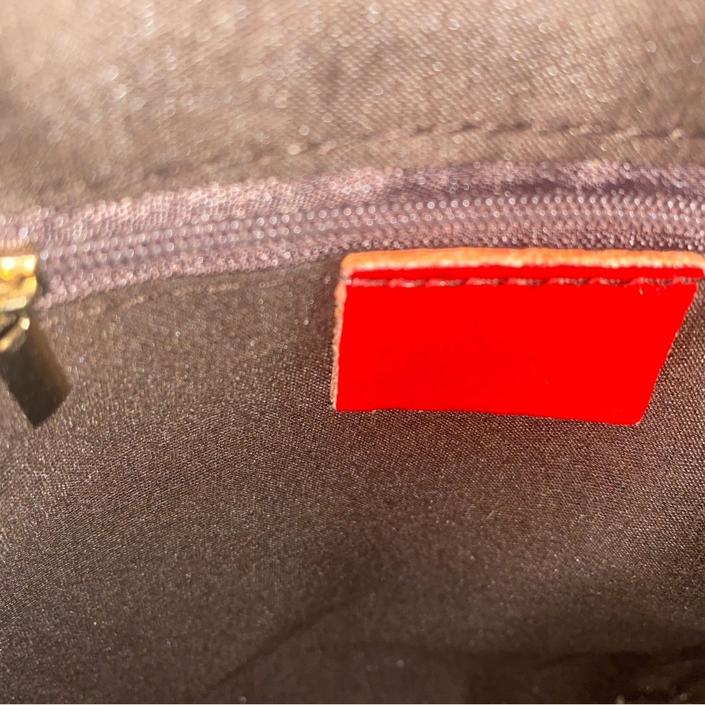 Red and Gold Small Backpack - Picture 4 of 4
